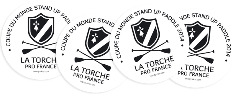 création stickers évènementiel LA TORCHE PRO FRANCE