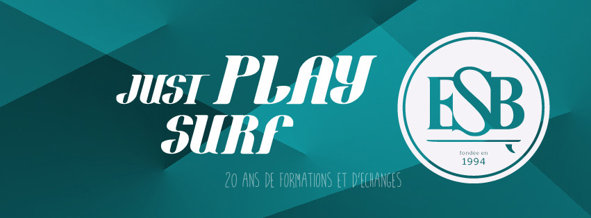 création banner 2 JUST PLAY SURF ESB