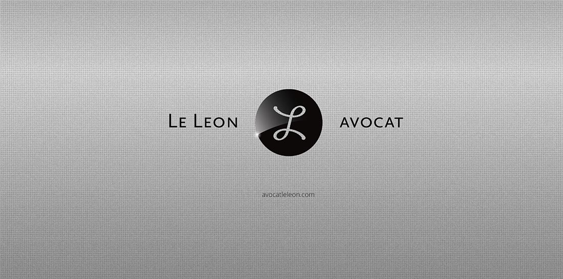 création web design homepage animation site internet Avocat LE LEON